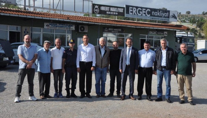 KAYMAKAM DOLU’DAN 'ÇAYLAR SİZDEN, SİMİTLER BİZDEN' ZİYARETİ