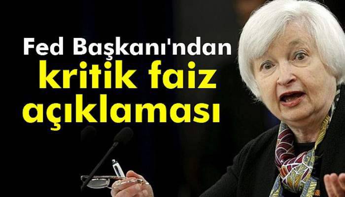  Yellen'den güçlü dolar vurgusu
