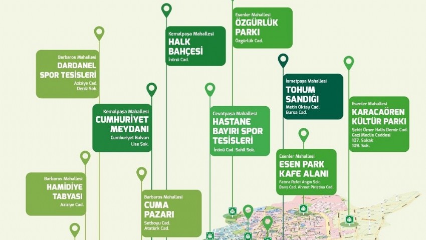 Çanakkale’de afetlere karşı güvenli toplanma alanları