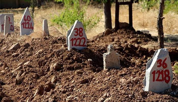 56 PKK’lı teröristin cenazesi sessiz sedasız gömüldü