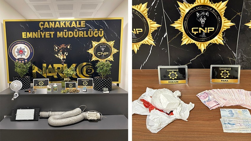 Çanakkale'de Narkotik Operasyonu: 5 Tutuklama