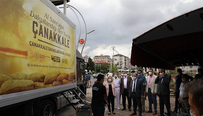 Çanakkale Savaşları Mobil Müzesi, Bartın'da açıldı