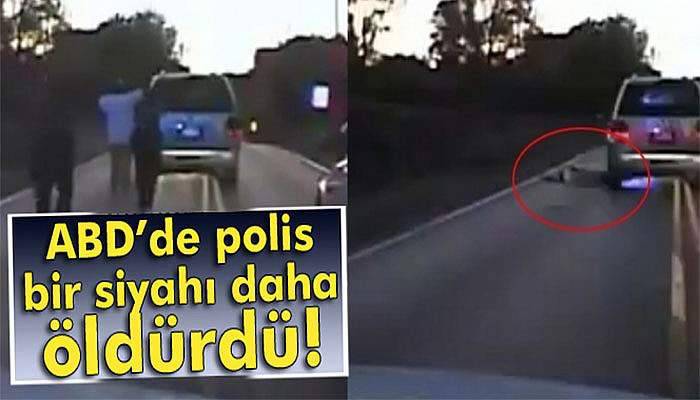 ABD’de polis bir siyahı daha öldürdü !