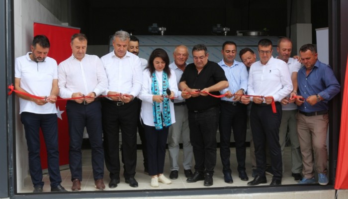 ÖRTÜLÜCE KÖYÜ SÜT TOPLAMA MERKEZİ AÇILDI