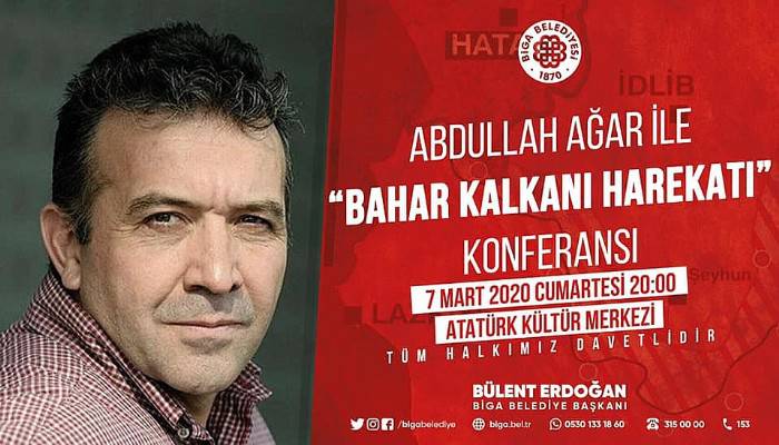 AĞAR, ‘BAHAR KALKANI HAREKATI’NI ANLATACAK