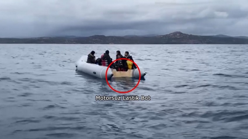 Yunanistan lastik botun motorunu söküp, göçmenleri ölüme terk ediyor (VİDEO)