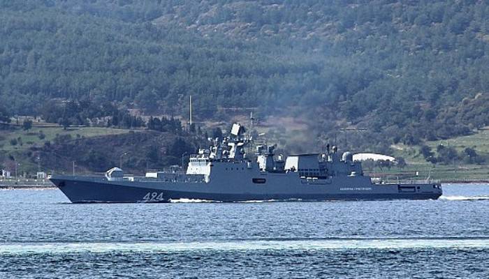  Rusya’nın baş koruma gemisi Akdeniz’e gidiyor