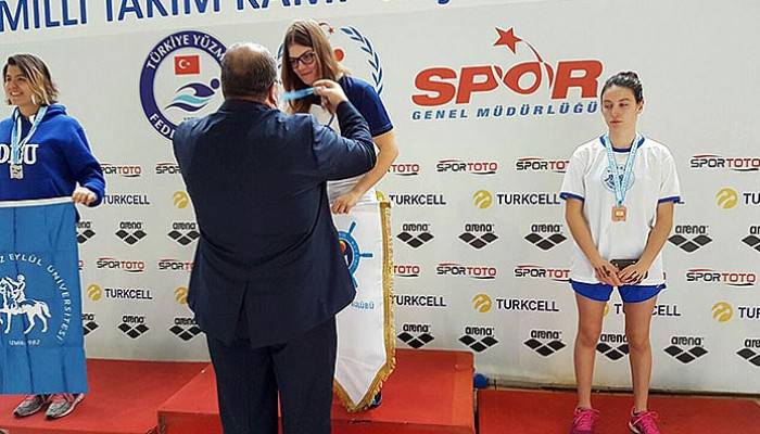  Nilay Erkal, Türkiye Yüzme Şampiyonu