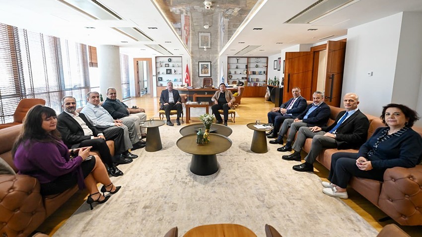 ÇTSO’dan Başkan Erkek’e Ziyaret