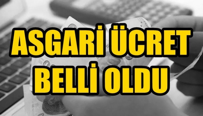 Cumhurbaşkanı Erdoğan yeni asgari ücreti açıkladı