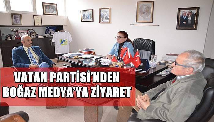 Vatan Partisi’nden Boğaz Medya'ya Ziyaret