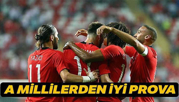 A Millilerden iyi prova: Türkiye 2-0 Yunanistan