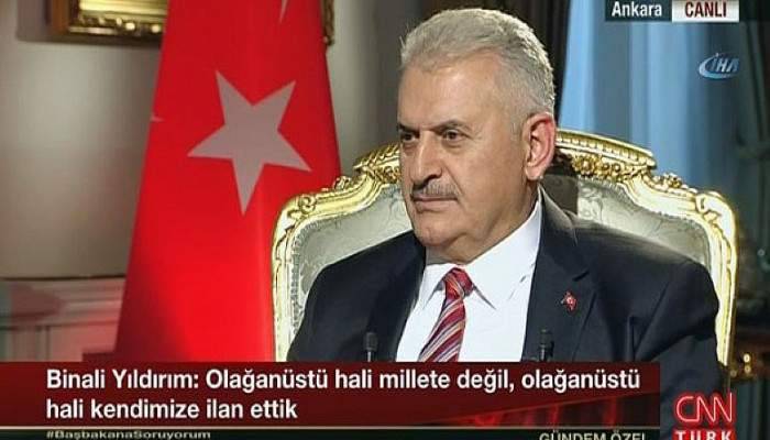 Başbakan Yıldırım: 'Hakan Fidan cevap veremedi'