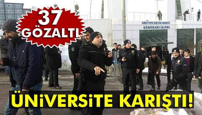 Kocaeli Üniversitesi’nde gergin seçim: 37 gözaltı