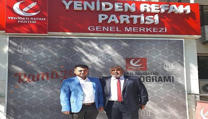  Yeniden Refah Partisinin Çanakkale İl Başkanı Cahit Boleli Oldu