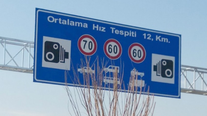 Çanakkale'de Ortalama Hız İhlal Tespit Sistemleri Devrede