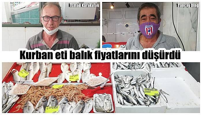 Kurban eti balık fiyatlarını düşürdü