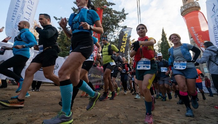 25 ülkeden 1489 koşucu Kaz Dağları’nda Yarıştı