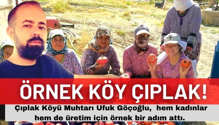 Örnek köy Çıplak!