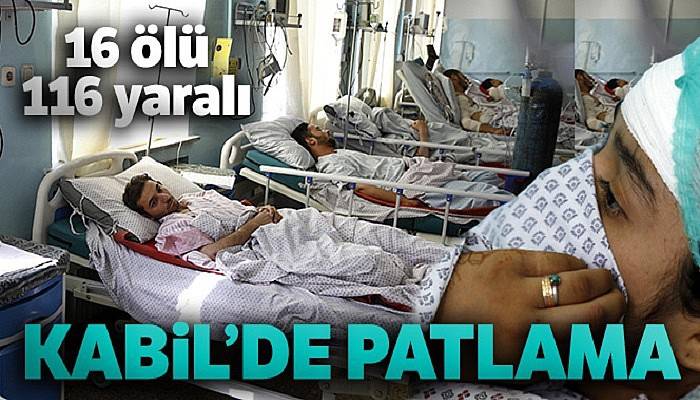 Kabil'de patlama: 16 ölü, 116 yaralı