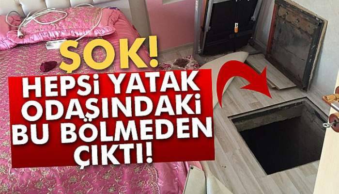  Yatak odasına kaçak sigara operasyonu