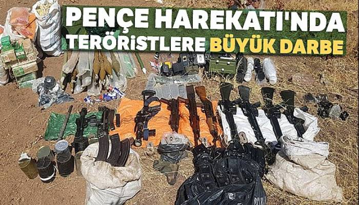 Pençe Harekatı'nda teröristlere büyük darbe