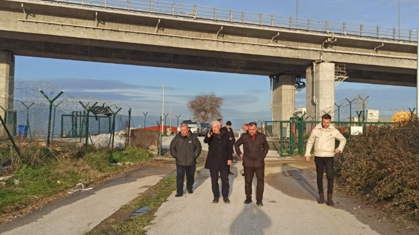 Eski Çanakkale yolu tekrar trafiğe açıldı (VİDEO)