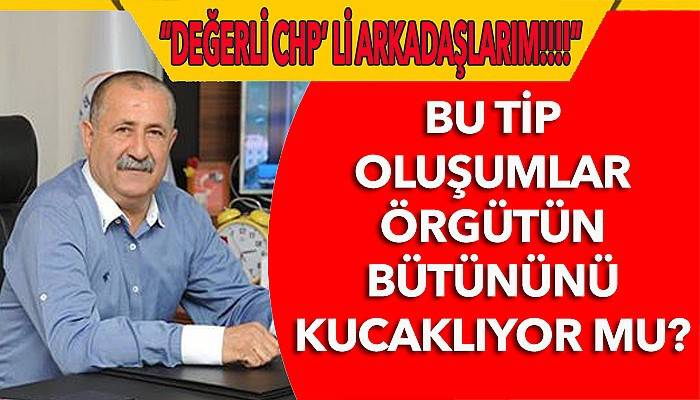 Mutan CHP'lilere seslendi!!!