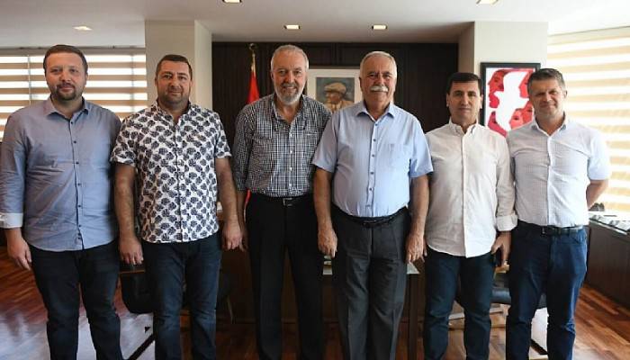 MÜSİAD Yönetiminden Başkan Gökhan'a ziyaret