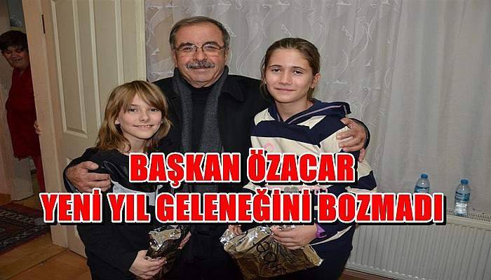 Başkan Özacar Yeni Yıl Geleneğini Bozmadı