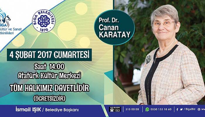 Canan Karatay, sağlıklı beslenmeyi anlatacak