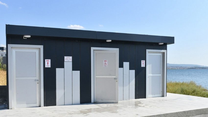 Çanakkale'de Yeni Kordon Tuvalet Kabini Yenilendi