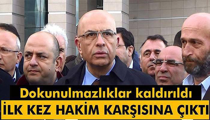 Enis Berberoğlu ilk kez hakim karşısına çıktı
