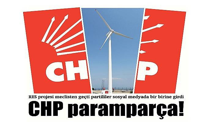 RES projesi meclisten geçti partililer sosyal medyada bir birine girdi