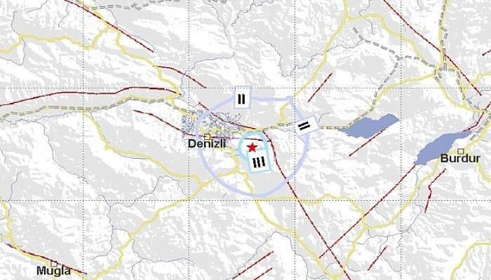 Denizli’de 3.5 büyüklüğünde deprem