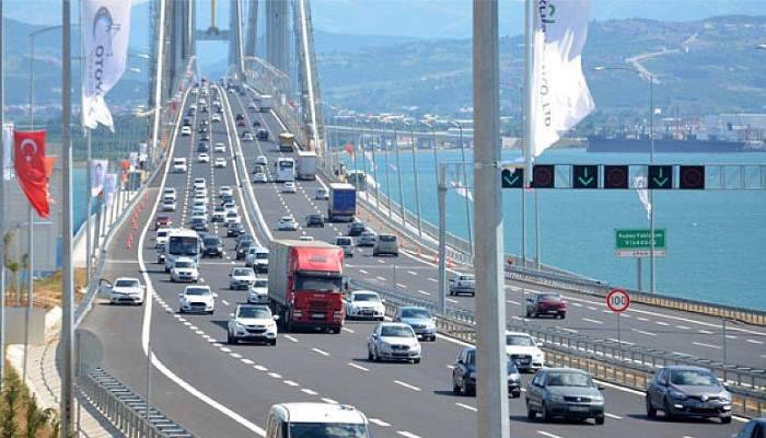 Osmangazi Köprüsü’nde ’dönüş’ yoğunluğu