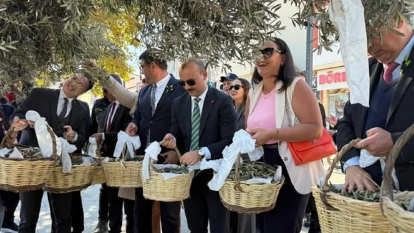 Eceabat’ta Zeytinyağı Festivali ve Hasat Şenliği coşkusu