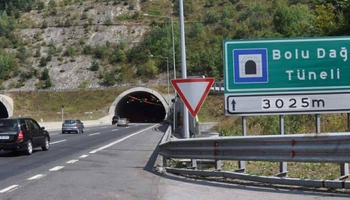 Bolu Dağı Tüneli Ankara istikameti trafiğe kapatılıyor