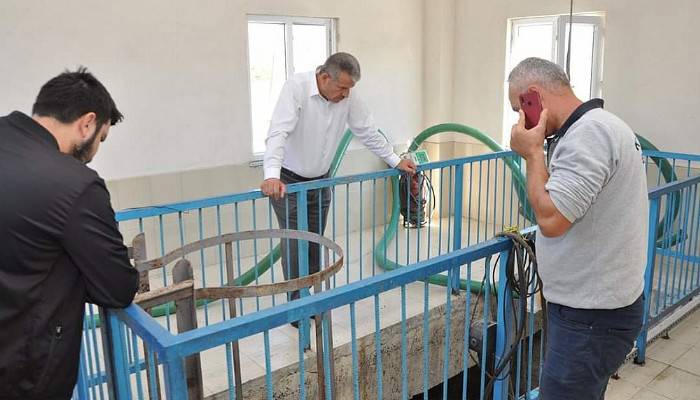 Başkan Elbi, çalışmaları yerinde inceledi