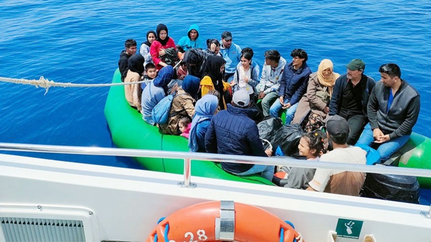 31 düzensiz göçmen kurtarıldı