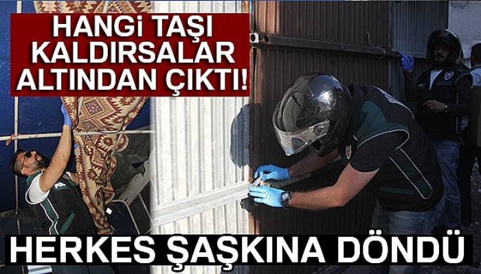 Her taşın altından uyuşturucu çıktı