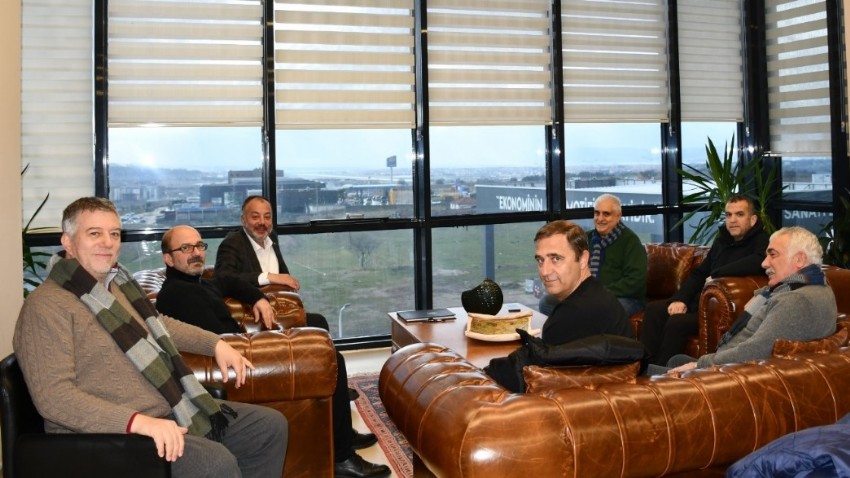 Çanakkalespor Yönetim Kurulundan, ÇTSO Başkanı Selçuk Semizoğlu’na Ziyaret