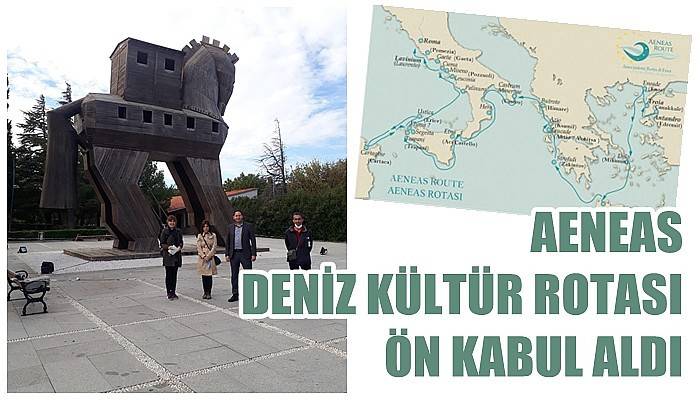 Aeneas Deniz Kültür Rotası ön kabul aldı