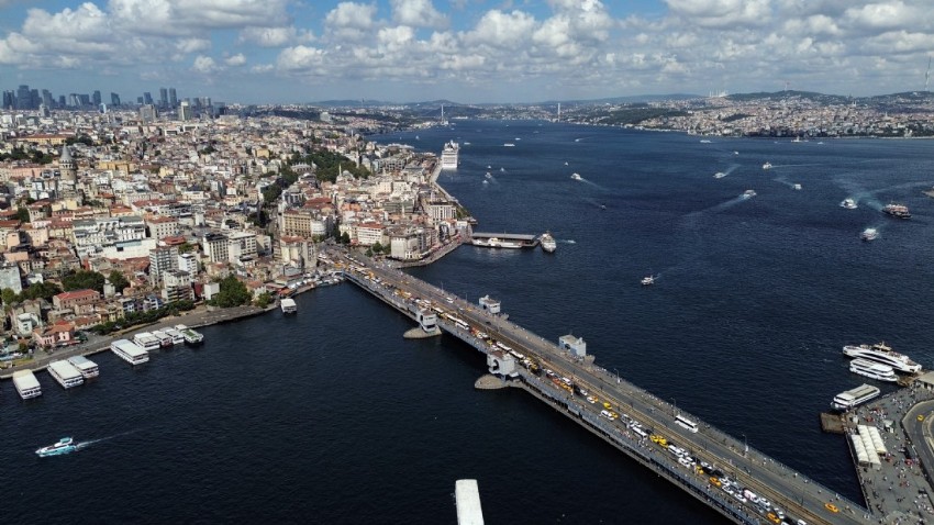 Galata köprüsü 40 gün trafiğe kapatılacak