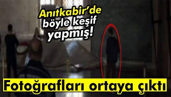 Eylem hazırlığındaki canlı bombanın Anıtkabir görüntüleri