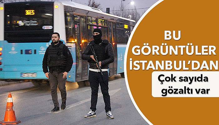  İstanbul polisi yabancı şahıslara yönelik uygulama yaptı