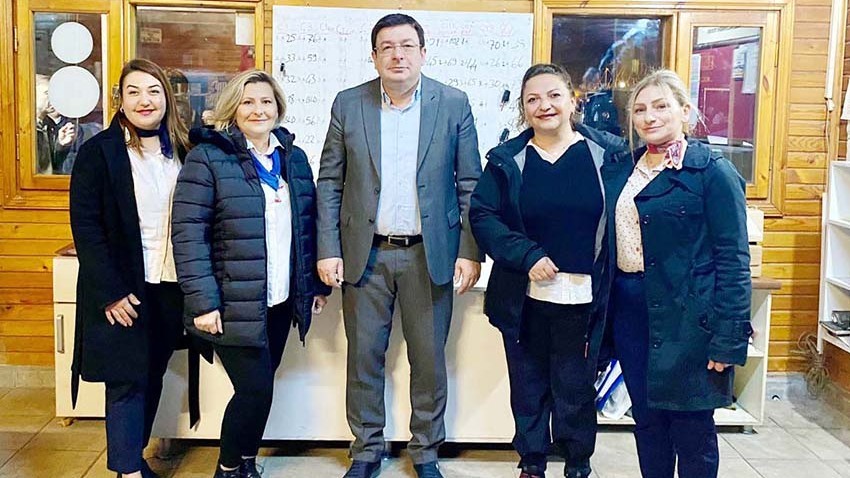 CHP'li Erkek halk otobüsleri şoförleri ile bir araya geldi