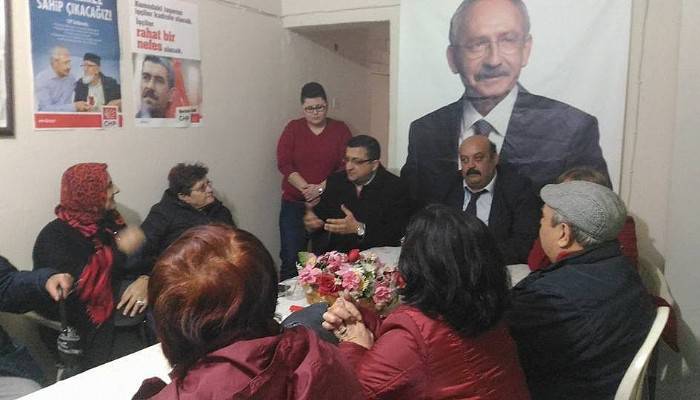 CHP Milletvekili Bülent Öz Lapseki'de