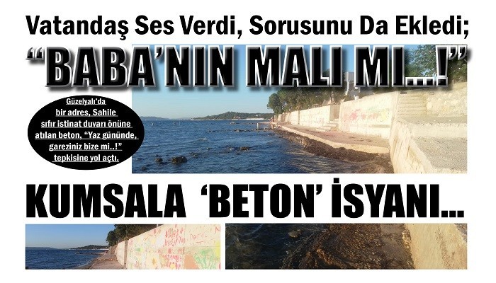 Vatandaş ses verdi, Sorusunu da ekledi; 'BABA' NIN MALI MI...!'