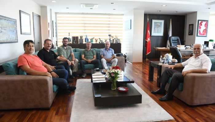 ZMO Yönetiminden Başkan Gökhan'a Ziyaret